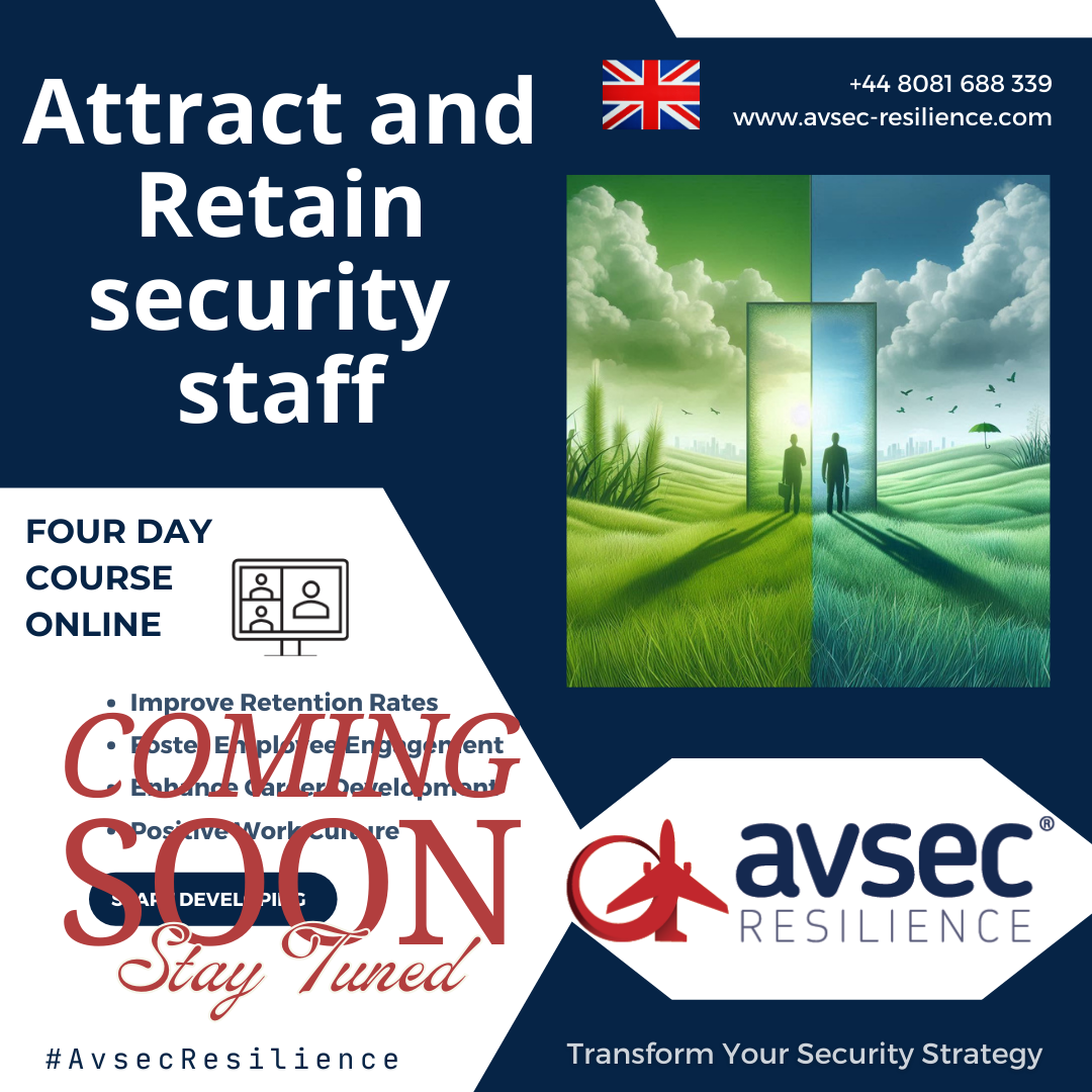 Attract and retain security staff - online - COMING SOON.....