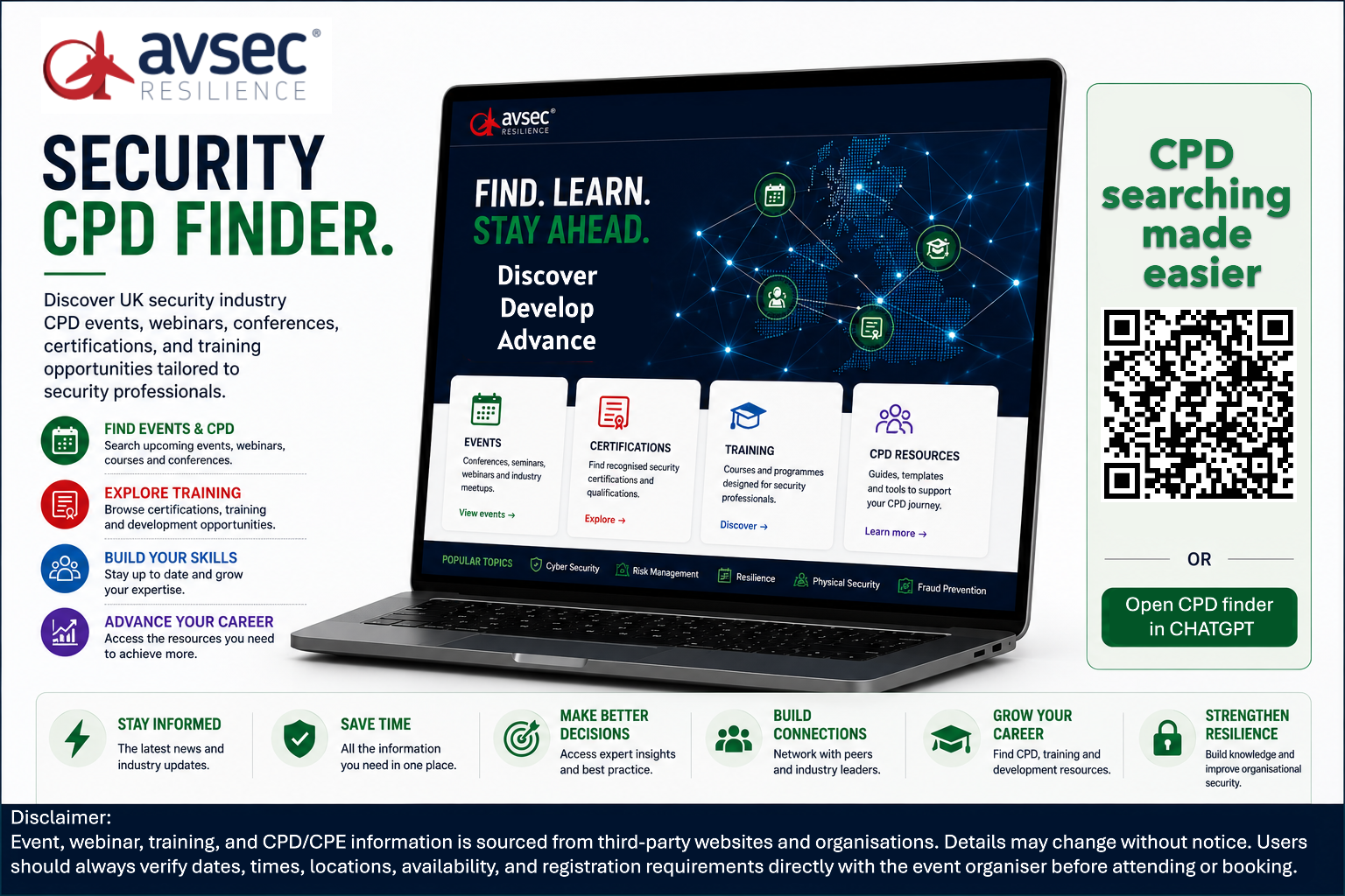 Security CPD Finder
