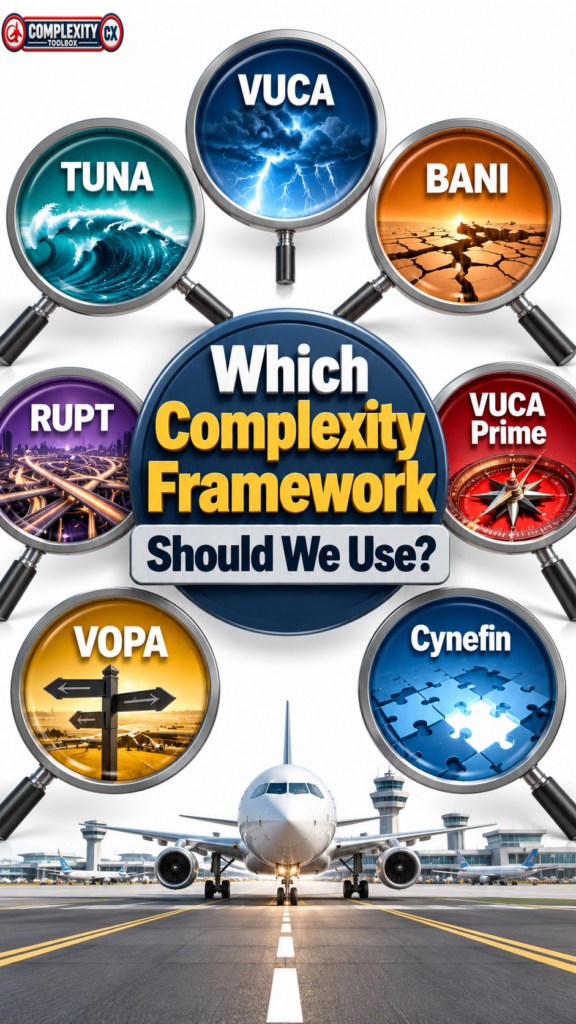 Which complexity framework should we use?